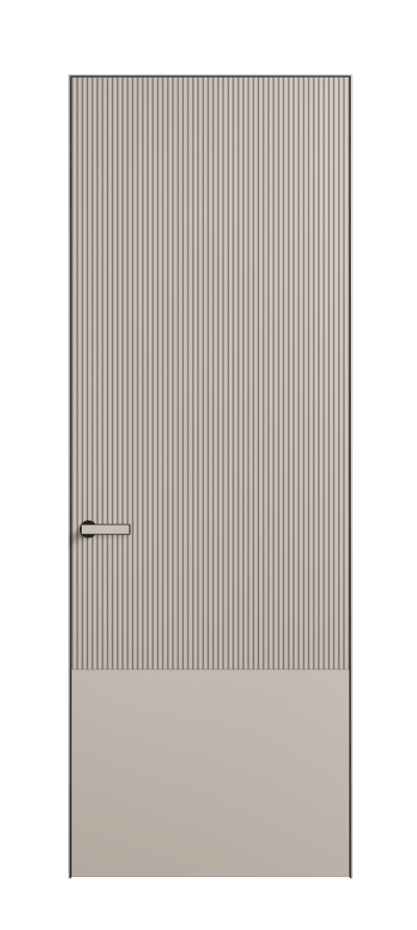 Дверь межкомнатная Velvet 8203 Матовый светло-бежевый. Скрытый короб Черный Цена 57169 . Фабрика дверей Волховец 8 (800) 551 43 19 Межкомнатная дверь Velvet 8203 Матовый светло-бежевый. Цена 57169 | Volhovec