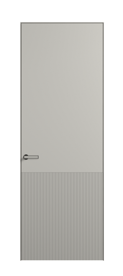 Дверь межкомнатная Velvet 8204 Матовый тёплый серый. Скрытый короб Черный Цена 57169 . Фабрика дверей Волховец 8 (800) 551 43 19 Межкомнатная дверь Velvet 8204 Матовый тёплый серый. Цена 57169 | Volhovec