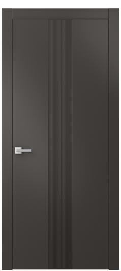 Межкомнатная дверь 8042 МАН. Цвет Матовый антрацит. Материал Гладкая эмаль. Коллекция Linea. Фото. Дверь межкомнатная 8042 МАН. Цвет Матовый антрацит. Материал Гладкая эмаль. Коллекция Linea. Картинка.