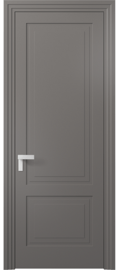 Межкомнатная дверь 8351 МКЛС. Цвет Матовый классический серый. Материал Гладкая эмаль. Коллекция Rocca. Фото. Дверь межкомнатная 8351 МКЛС. Цвет Матовый классический серый. Материал Гладкая эмаль. Коллекция Rocca. Картинка.
